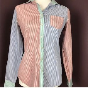 Brooks Brothers button down striped shirt